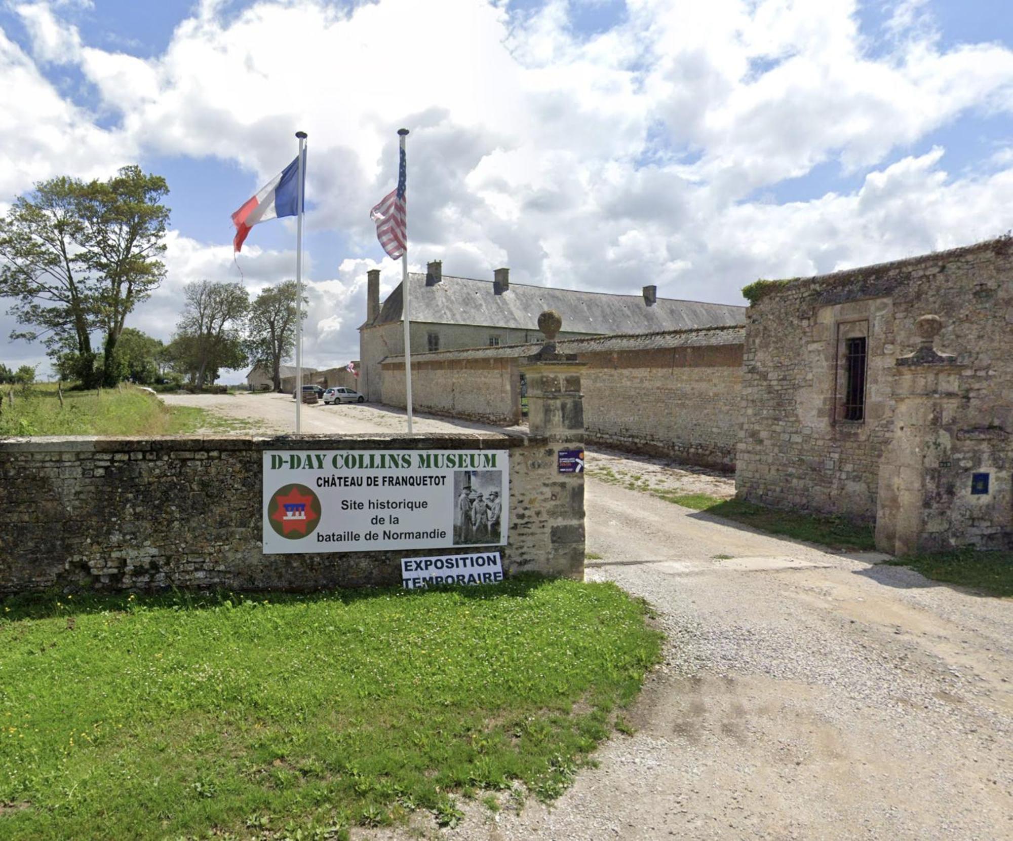 Chateau De Franquetot & D Day Collins Museum Сент-Мер-Эглиз Экстерьер фото
